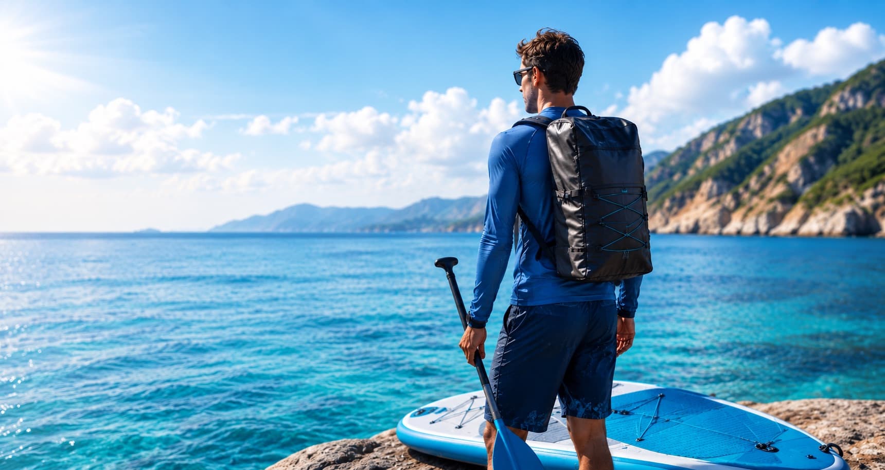 Watersports athlete using AquaGear equipment
