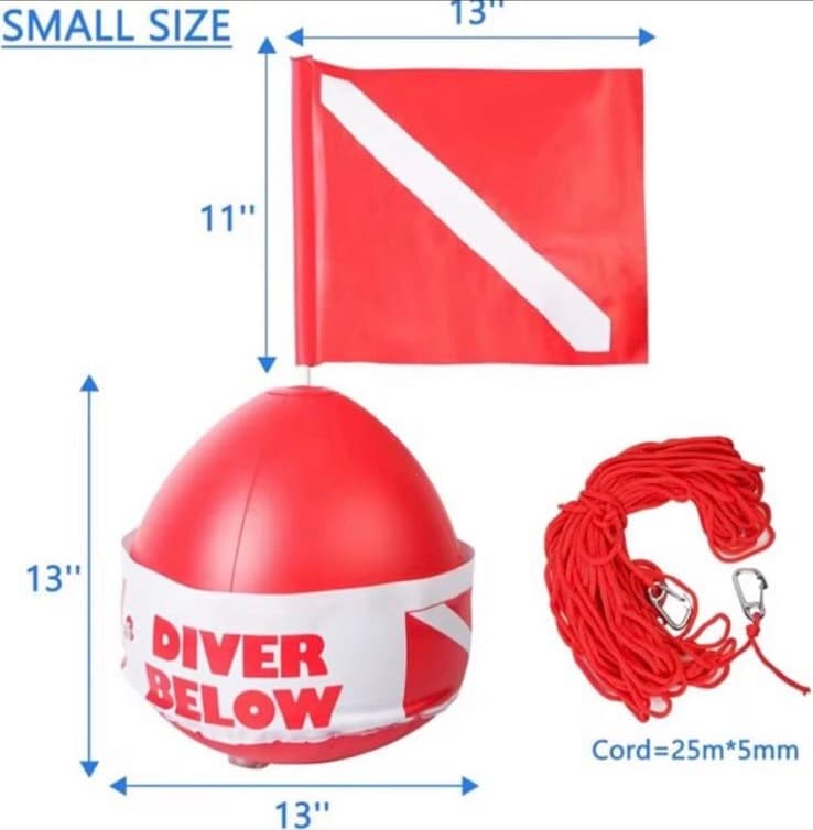 Diver Below Float & Flag – image 1