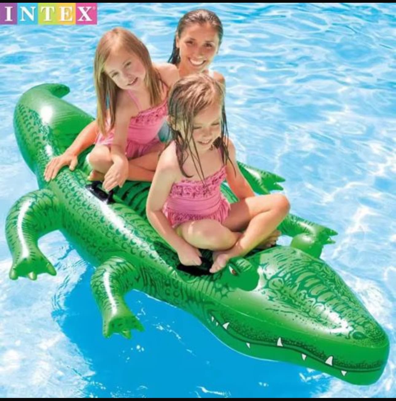 Floating crocodile – image 1